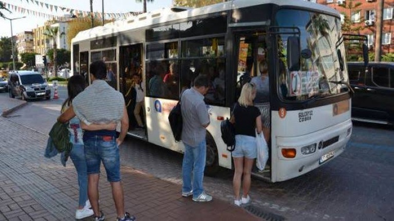 Alanya toplu ulaşıma zam!