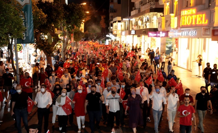 Zafer’in 99. yılı Alanya'da coşku ile kutlandı