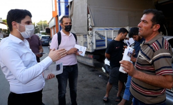 Alanya DEVA Partisi’nden sanayi esnafına ziyaret