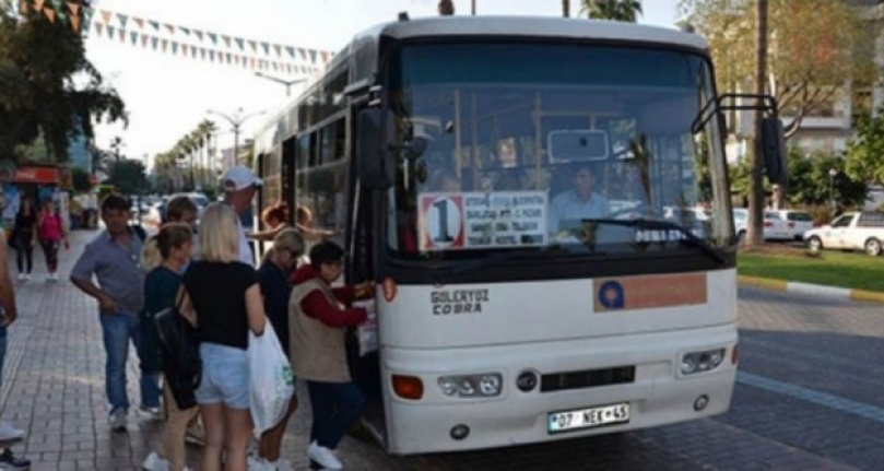 Alanya’da otobüs saatlerine kış güncellemesi