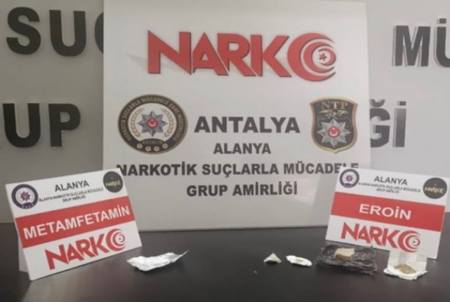 Alanya’da polis uyuşturucuya geçit vermiyor