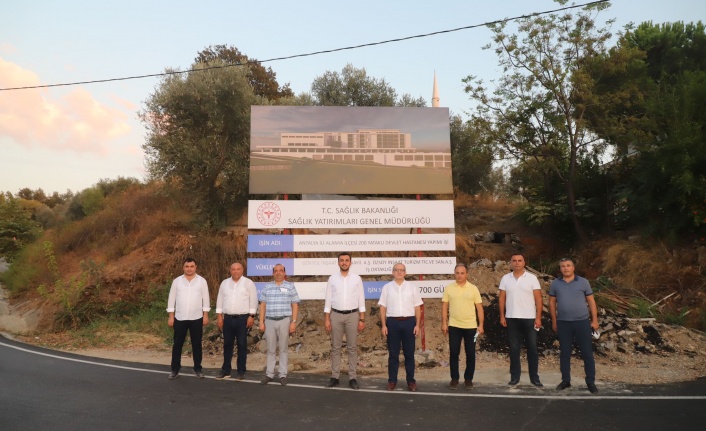 Alanya’da yeni hastane arazisinde incelemeler tamamlandı