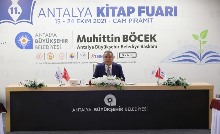 11. Antalya Kitap Fuarı başlıyor