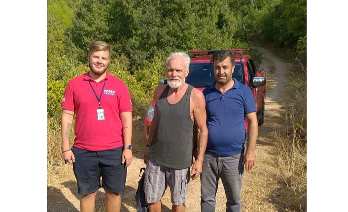Alanya'da ormanda kaybolan turisti jandarma buldu