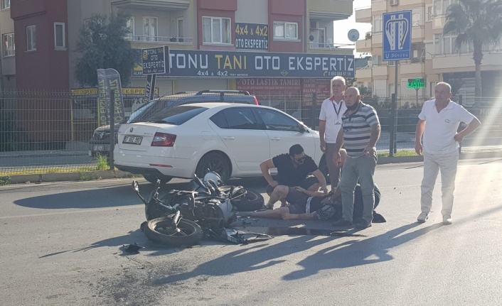 Alanya'da feci kaza: 1 yaralı