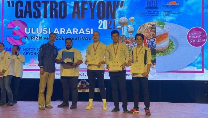 Alanya HEP Gastronomi öğrencilerinden büyük başarı