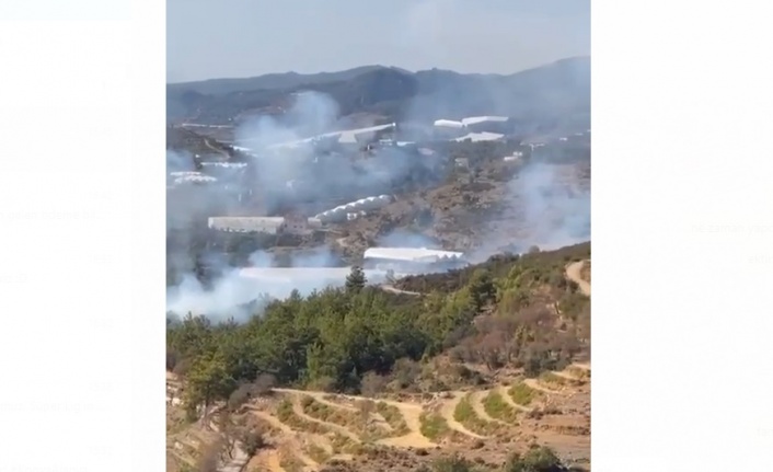 Alanya’da aynı bölgede 2 yangın paniği!