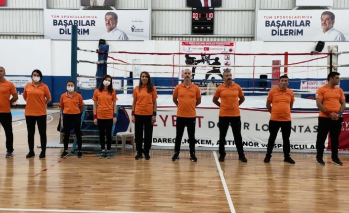 Alanyalı hakemler Kempo Şampiyonasını yönetti