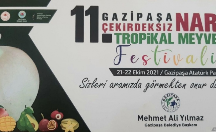 Gazipaşa’nın kalbi bu festivalde