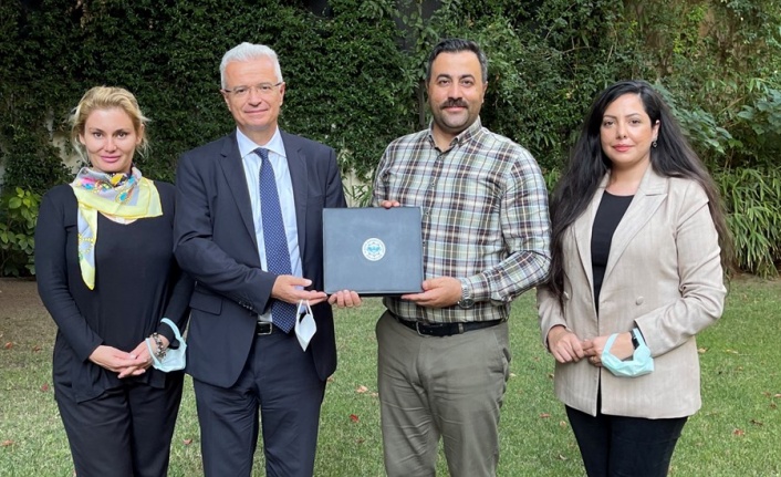 Rektör Kalan’dan Roma Büyükelçiliği’ne ziyaret