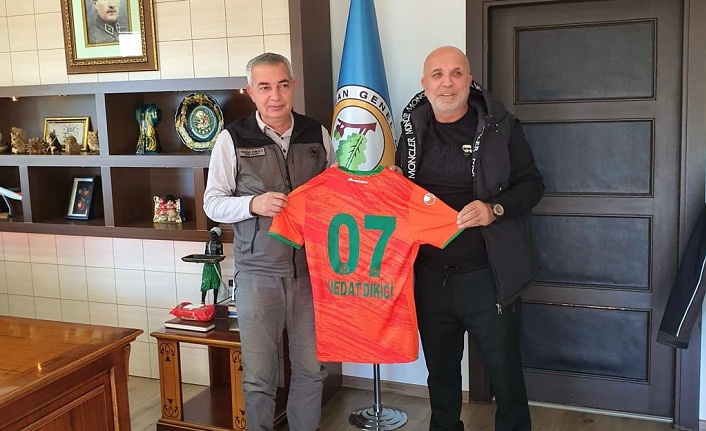 Başkan Çavuşoğlu'ndan Müdür Dikici'ye ziyaret