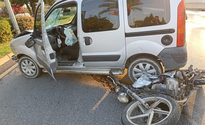 Alanya'da feci kaza! 1 ağır yaralı