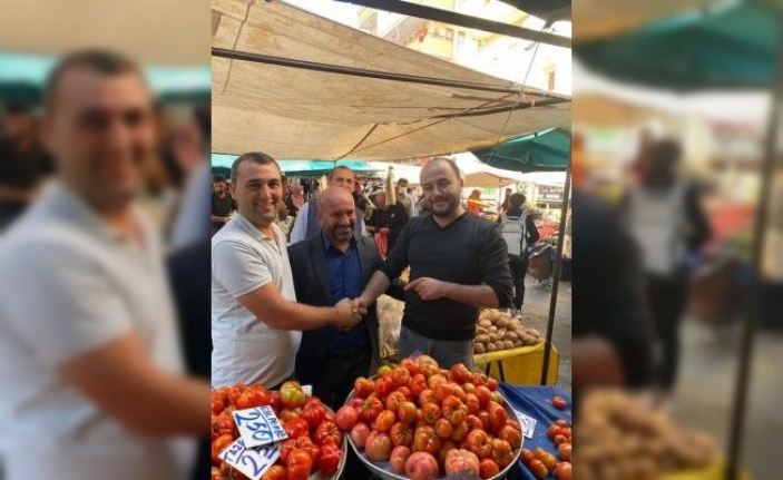 Alanya Pazarcılar Odası’nda Karakan adaylığını açıkladı