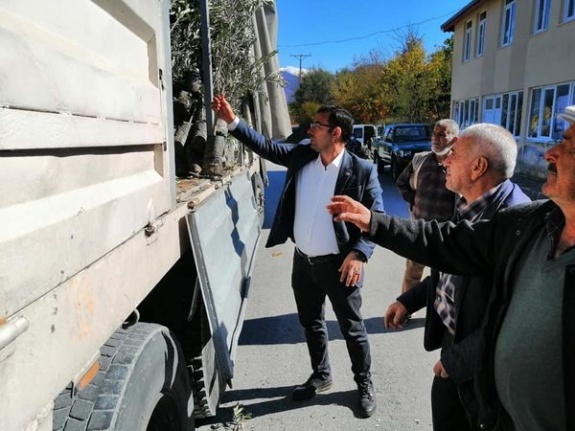 Alanya Ziraat Odası'ndan Gündoğmuş'a fidan bağışı