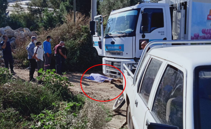 Alanya’da çöp kamyonu yayaya çarptı: 1 ölü
