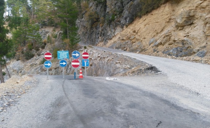 Alanyalı sürücüler dikkat! O yol trafiğe kapatıldı