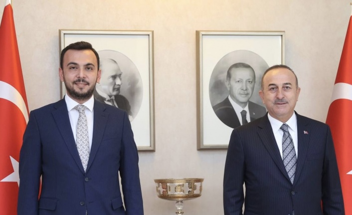 Başkan Toklu, Bakan Çavuşoğlu ile görüştü