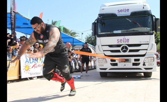 Strongman heyecanı yarın Alanya'da başlıyor