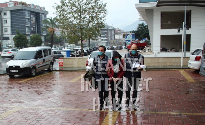 Alanya’da ‘şeytan’ lakaplı hırsız yakalandı