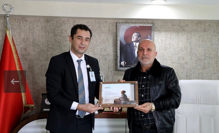 LÖSEV’den Başkan Çavuşoğlu’na teşekkür belgesi
