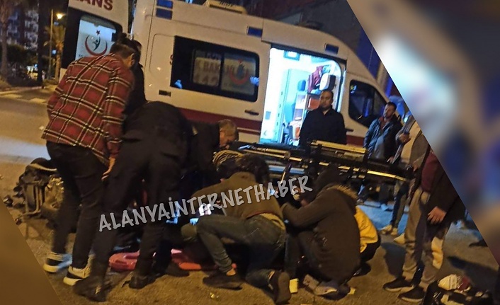 Alanya’da feci kaza: 1 yaralı