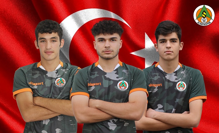 Alanyaspor'dan 3 genç milli davet aldı