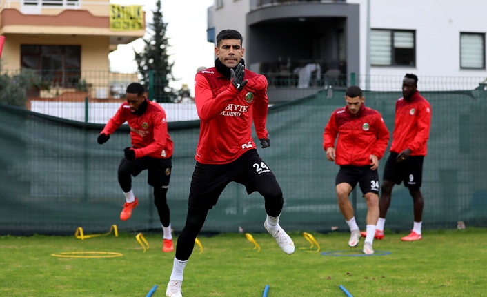 Alanyaspor, Adana Demirspor maçı hazırlıklarını sürdürüyor