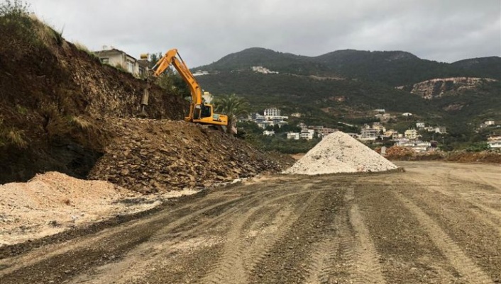 Alanya Fığla Mahallesi imar yolunda sona gelindi