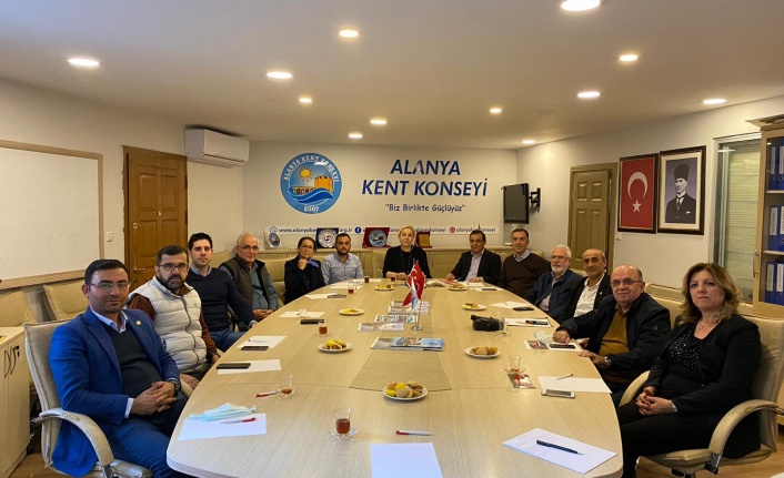 Alanya Kent Konseyi'nde yoğun gündem