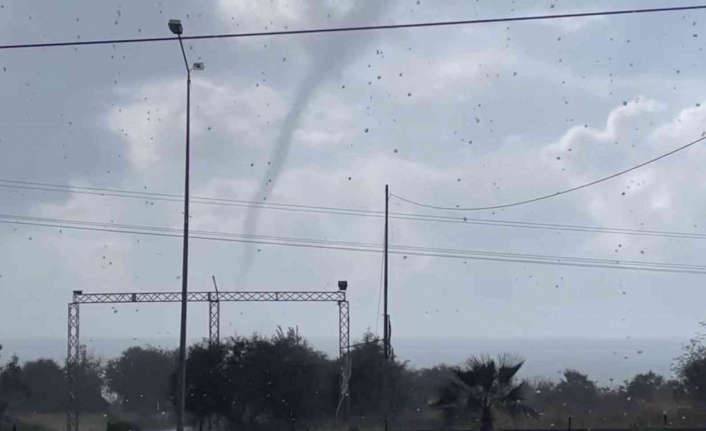 Alanya’da hortum paniği!