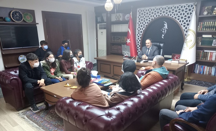 Öğrencilerden Alanya Müftülüğü'ne ziyaret