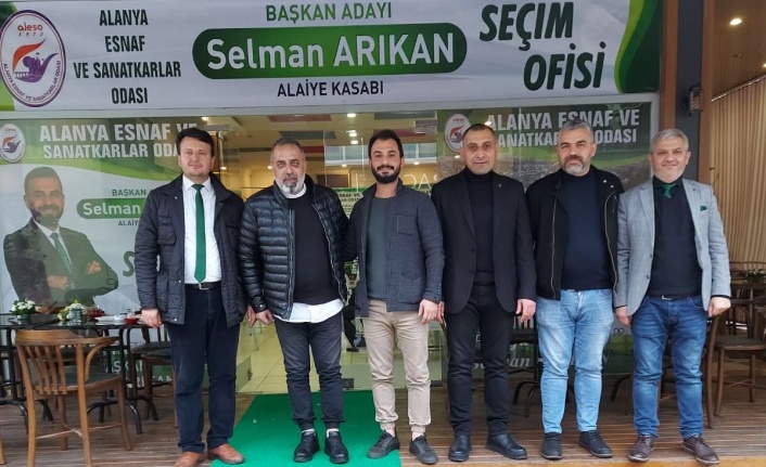 Selman Arıkan'a destek ziyareti
