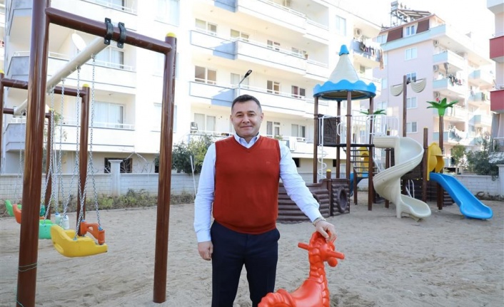 Alanya’nın o mahallesine Başkan Yücel’den park müjdesi