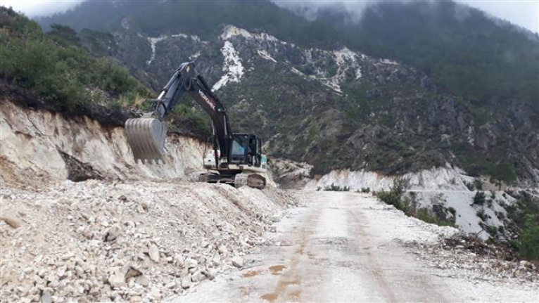 Alanya’nın kırsalına yeni bağlantı yolu