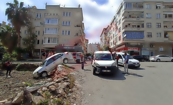 Alanya’da korkutan kaza!