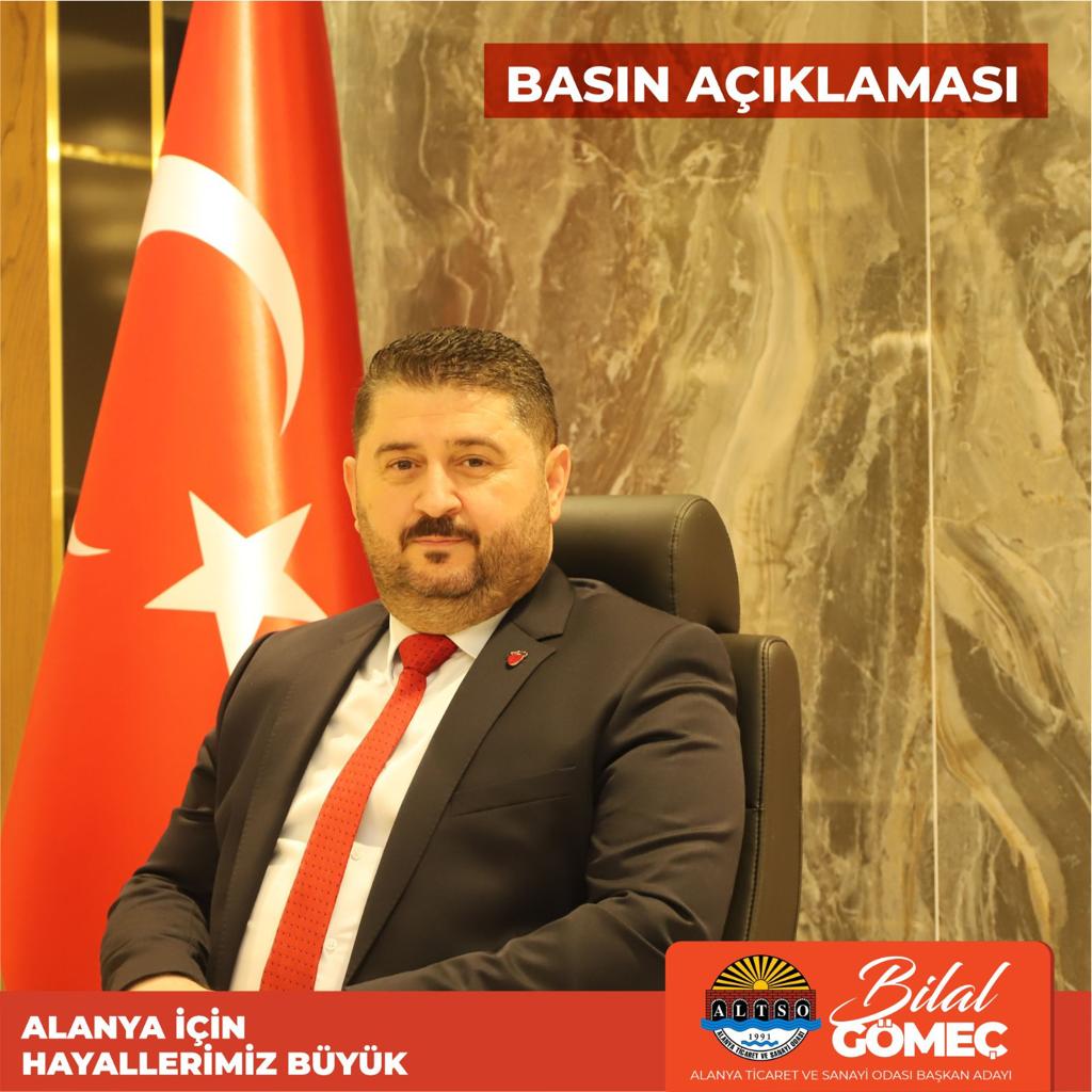 ALTSO Başkan Adayı Gömeç rengini açıkladı