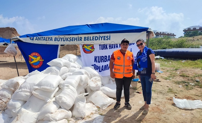 THK Alanya’da 9 bin 180 deri topladı.