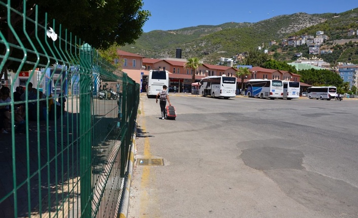 Alanya otogarına güvenlik çemberi!