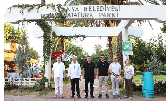 Bakan yardımcısı  Ahmet Misbah Demircan Alanya’da incelemelerde bulundu.