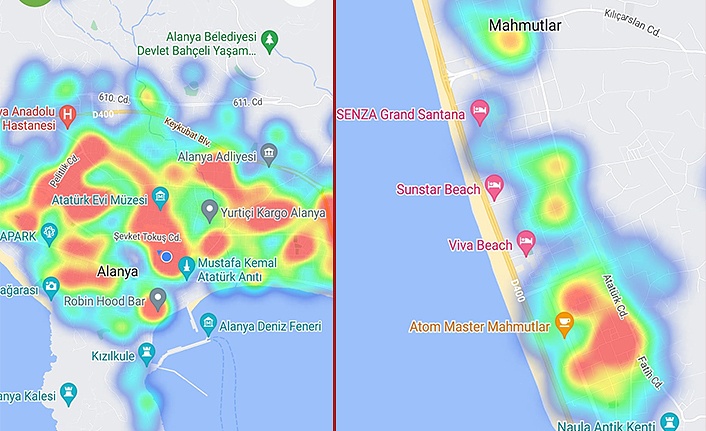 Alanya'da vakalar tekrar yükselişte!