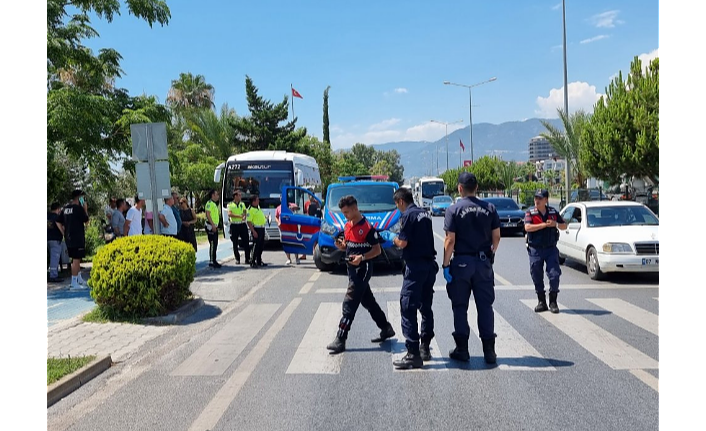 Alman vatandaş kazada hayatını kaybetti!