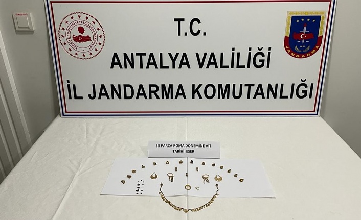 Manavgat'ta 10 milyon TL değerinde tarihi eser ele geçirildi!