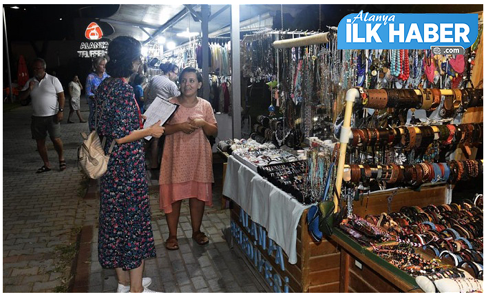 Alanya’da yöresel ürünler sanat sokaklarında hayat buluyor