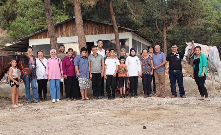 görme engellilerin at binme heyacanı