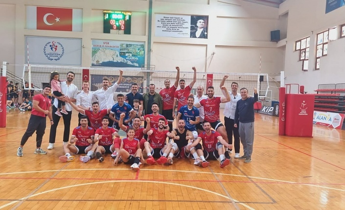 Alanya Belediyespor Filede 3'de 3 Yaptı