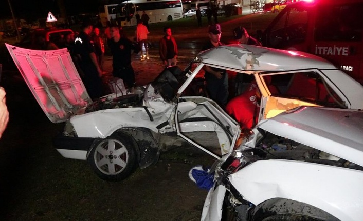 Trafik kazası can pazarına döndü: 4 yaralı
