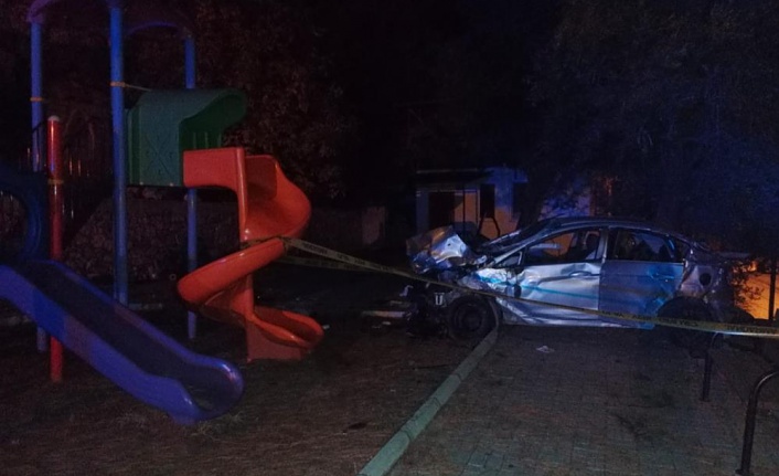 Alanya 'da şarampole devrilen otomobilin sürücüsü hayatını kaybetti!