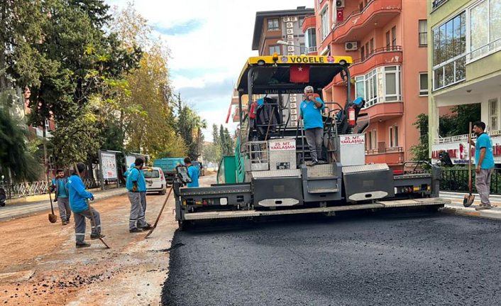 KÜLTÜR CADDESİ SİL BAŞTAN YENİLENDİ