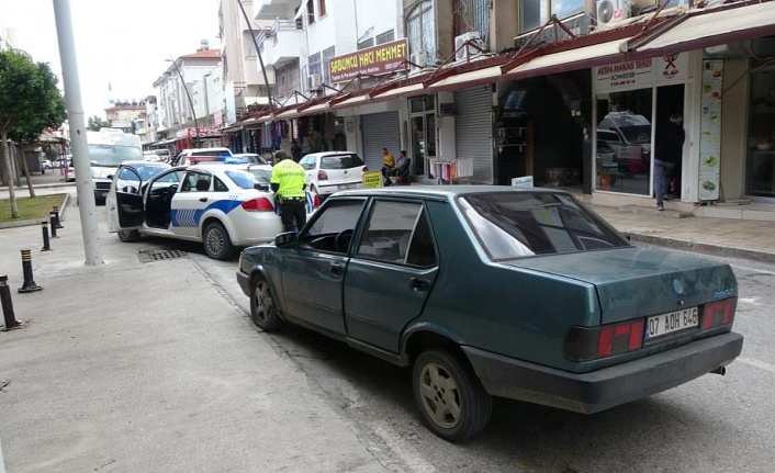 Ters yöne giren  sürücü yaya ve sürücülere korku dolu anlar yaşattı!