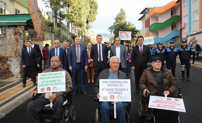 Alanya’da 3 Aralık Engelliler Günü Programı Düzenlendi